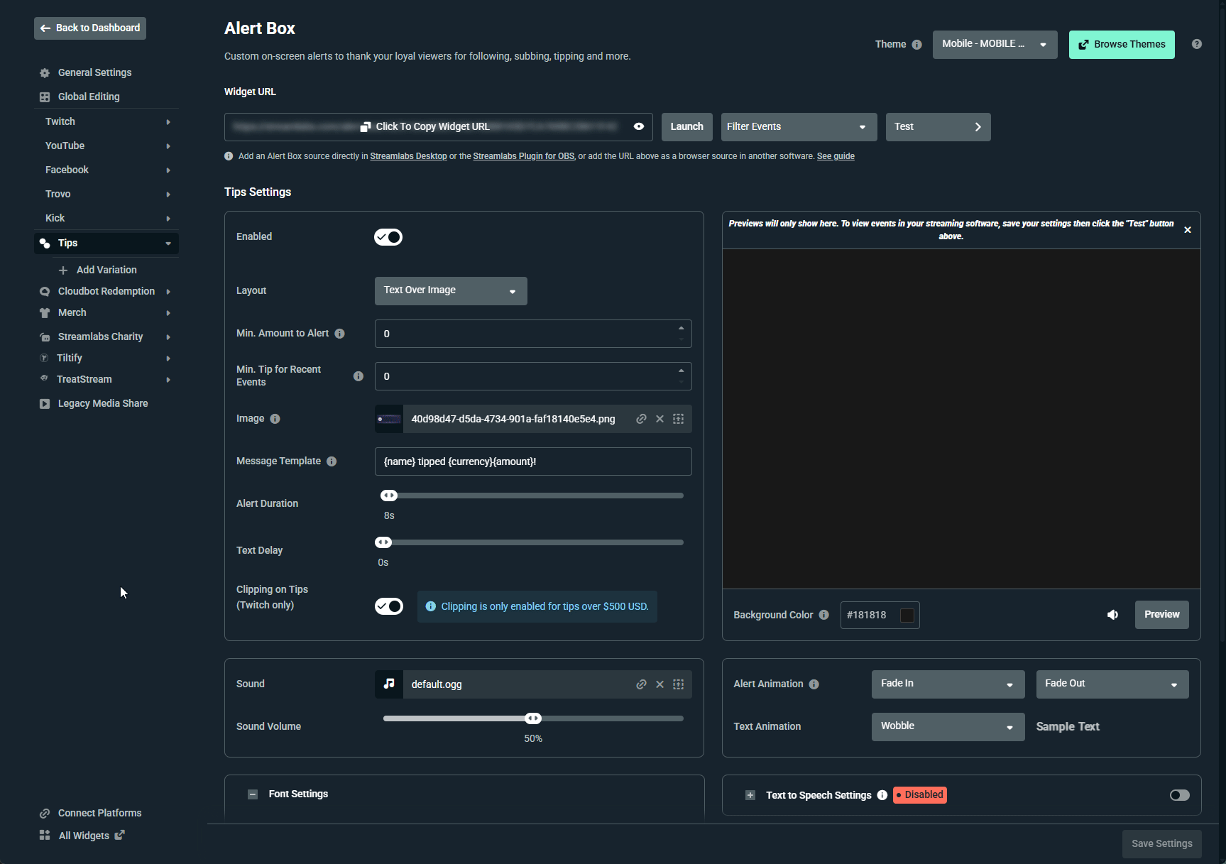 A person clicking on the +Add Variation under 'Tips' on the left hand side, adding a condition, and pressing save.